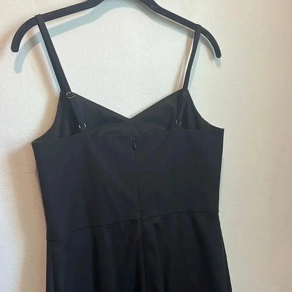 NWT Banana Republic black spaghetti strap dress - Picture 5 of 11